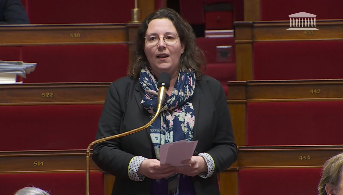 Cyrielle Chatelain à l'Assemblée, le 26 janvier 2026