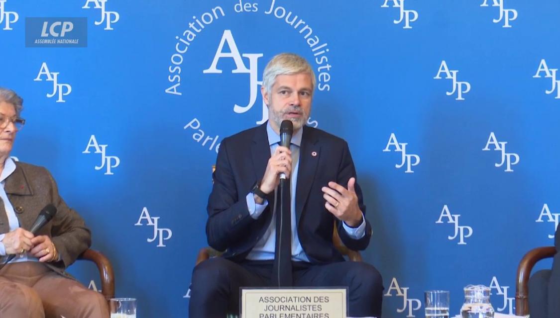 Laurent Wauquiez, le 21 janvier 2026.