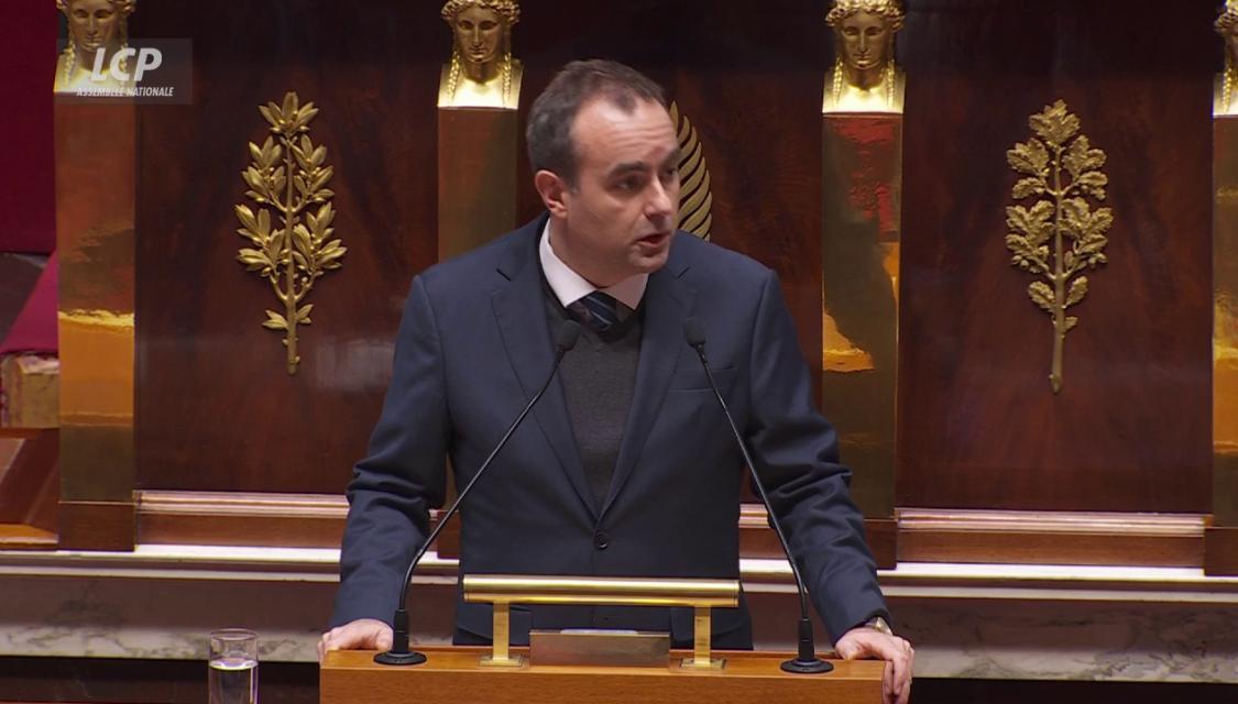 Sébastien Lecornu, le 20 janvier 2026.