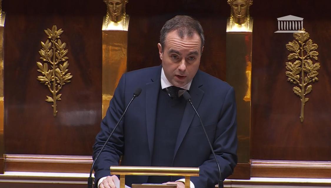 Sébastien Lecornu, le 23 janvier 2026.