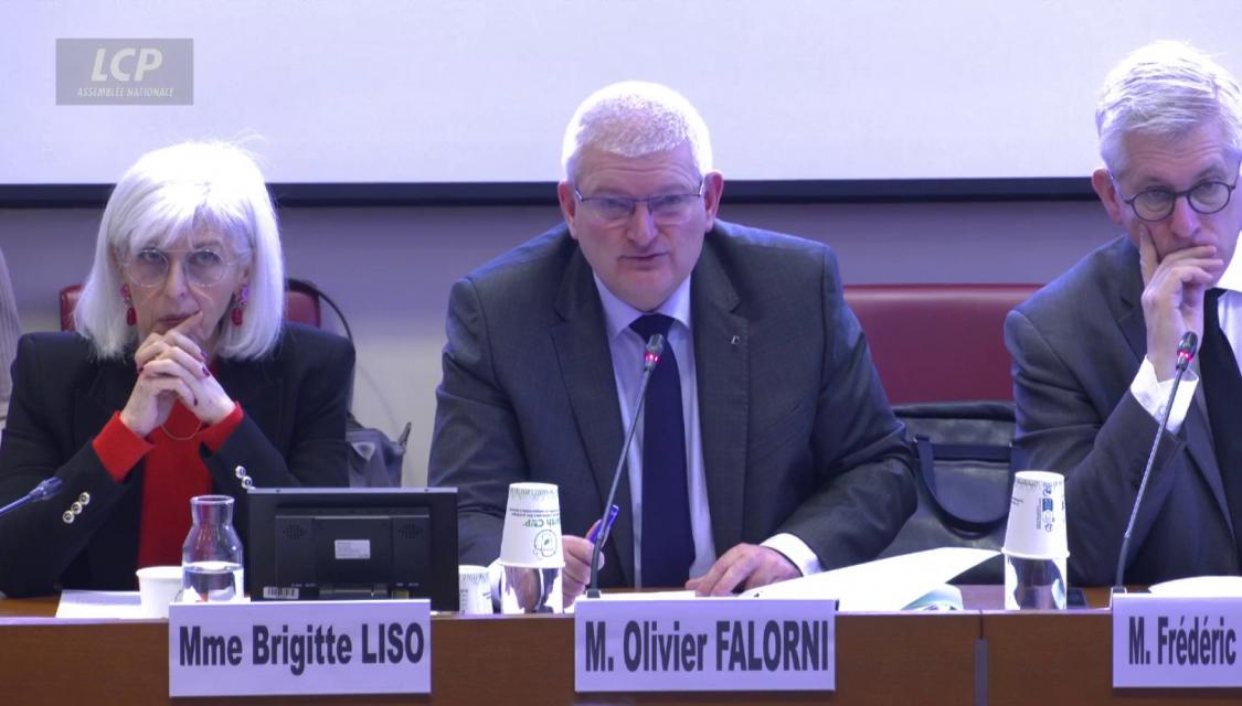 Brigitte Liso et Olivier Falorni.