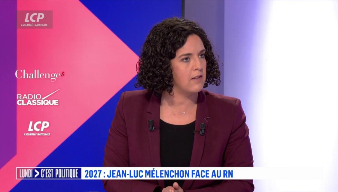 Manon Aubry, le 23 février 2026.