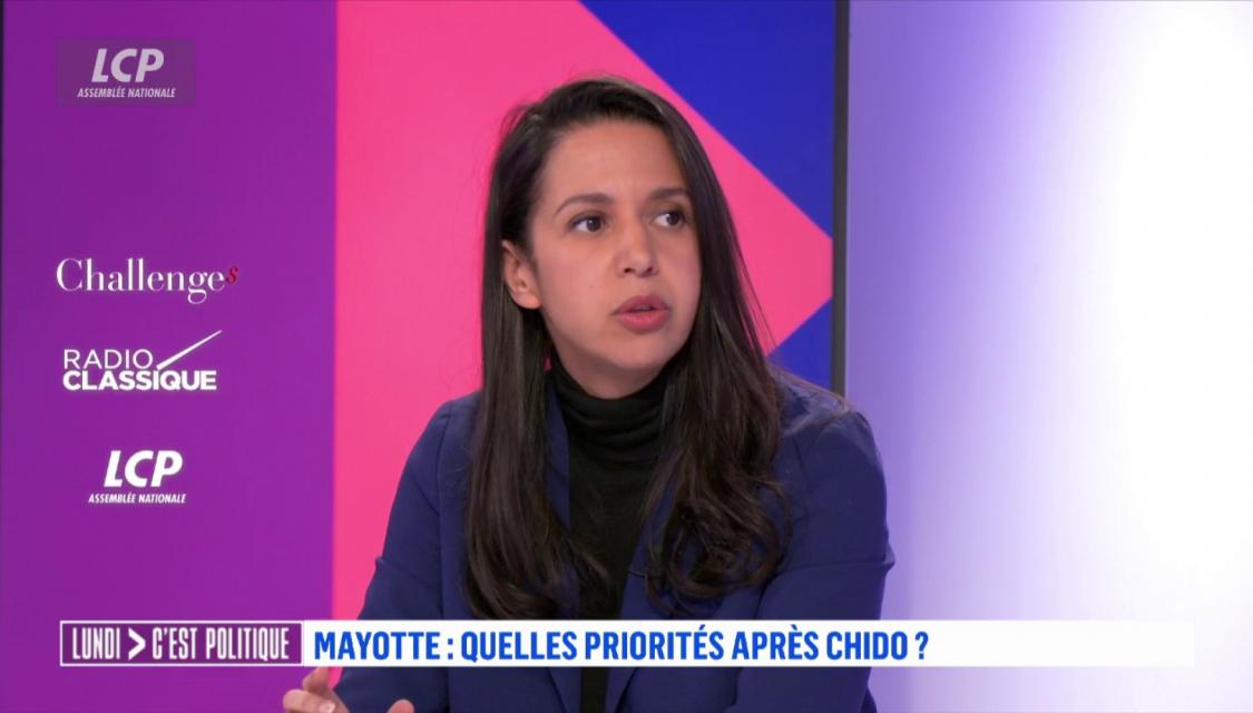 Naïma Moutchou sur LCP, le 30 mars 2026