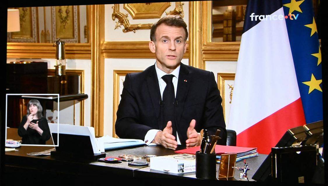 Emmanuel Macron, le 3 mars 2026