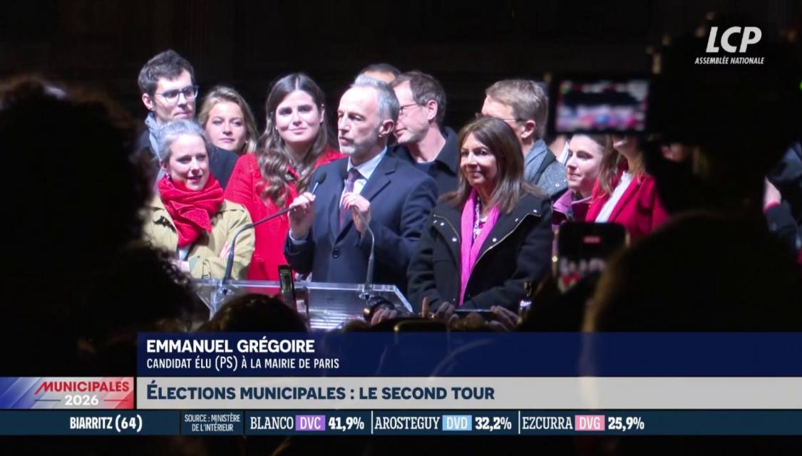 Emmanuel Grégoire (© LCP)