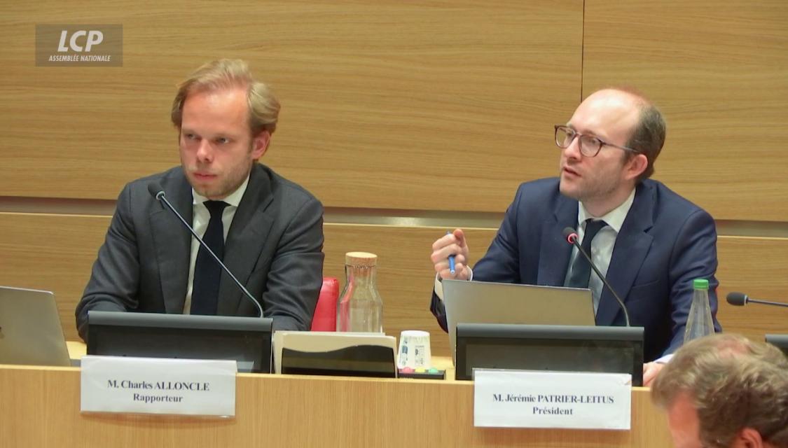 Charles Alloncle et Jérémie Patrier-Leitus, le 7 avril 2026