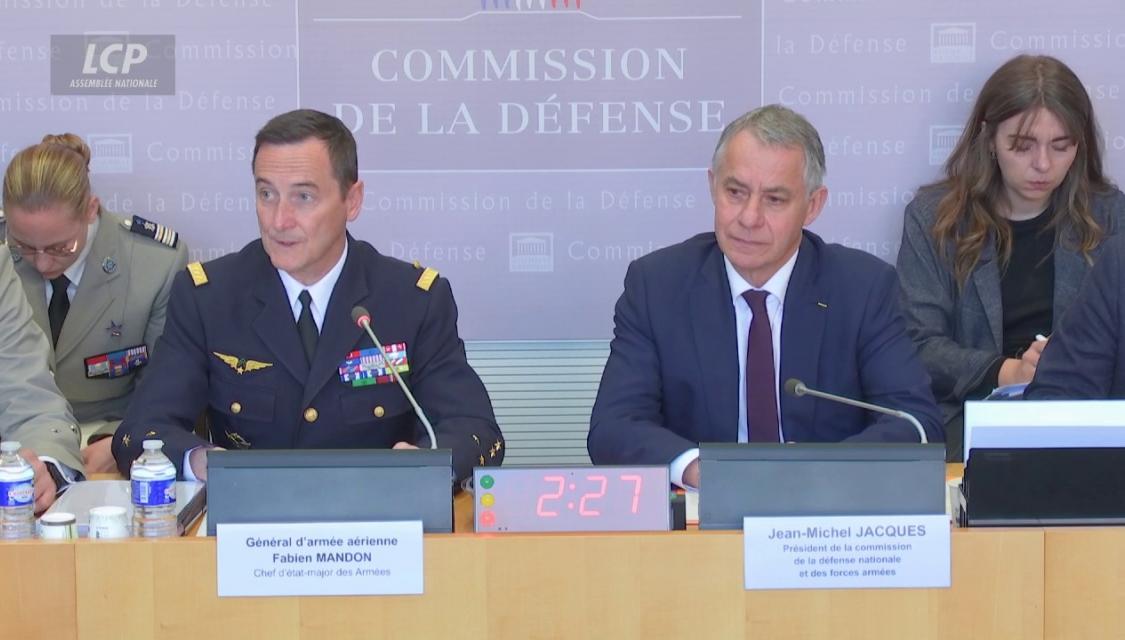 Le chef d'état-major des armées Fabien Mandon, le 9 avril 2026.