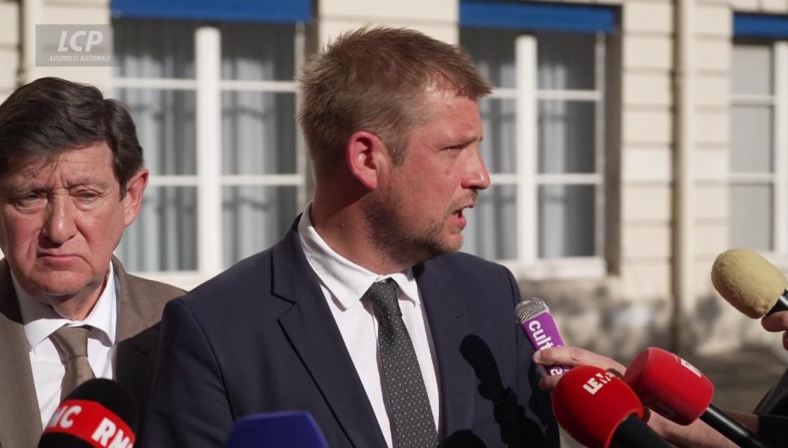 Romain Eskenazi, député socialiste, le 28 avril 2026