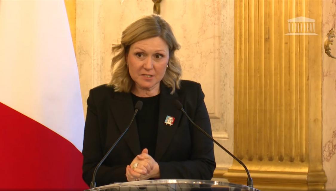 Yaël Braun-Pivet, le 11 avril 2026.