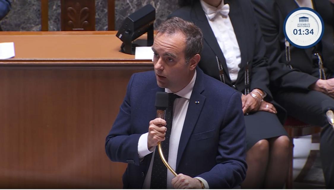 Sébastien Lecornu, le 17 avril 2026.