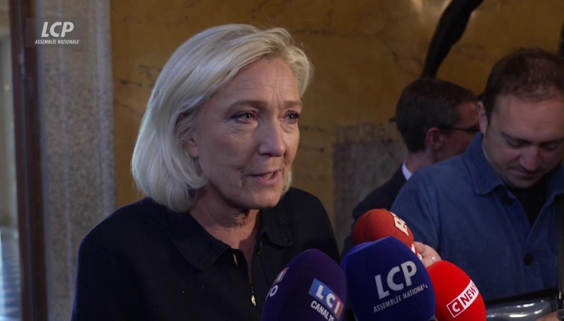 Marine Le Pen, le 28 avril 2026.