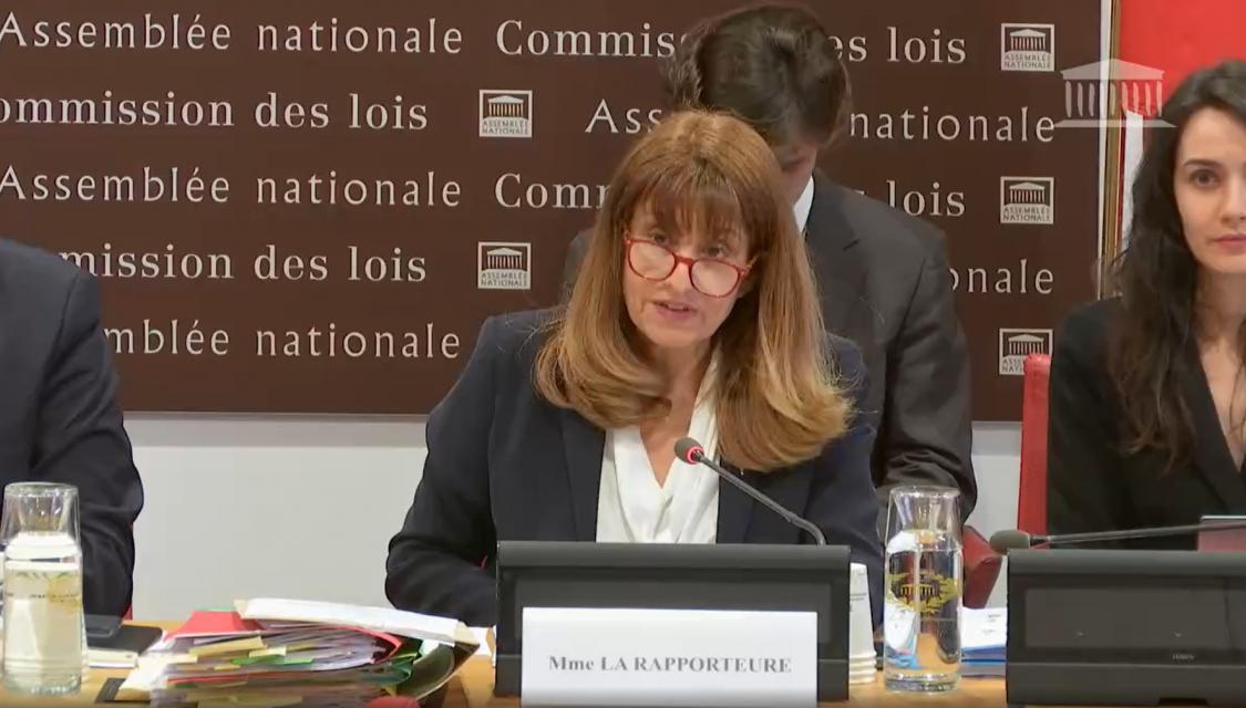 Caroline Yadan, le 20 janvier 2026.