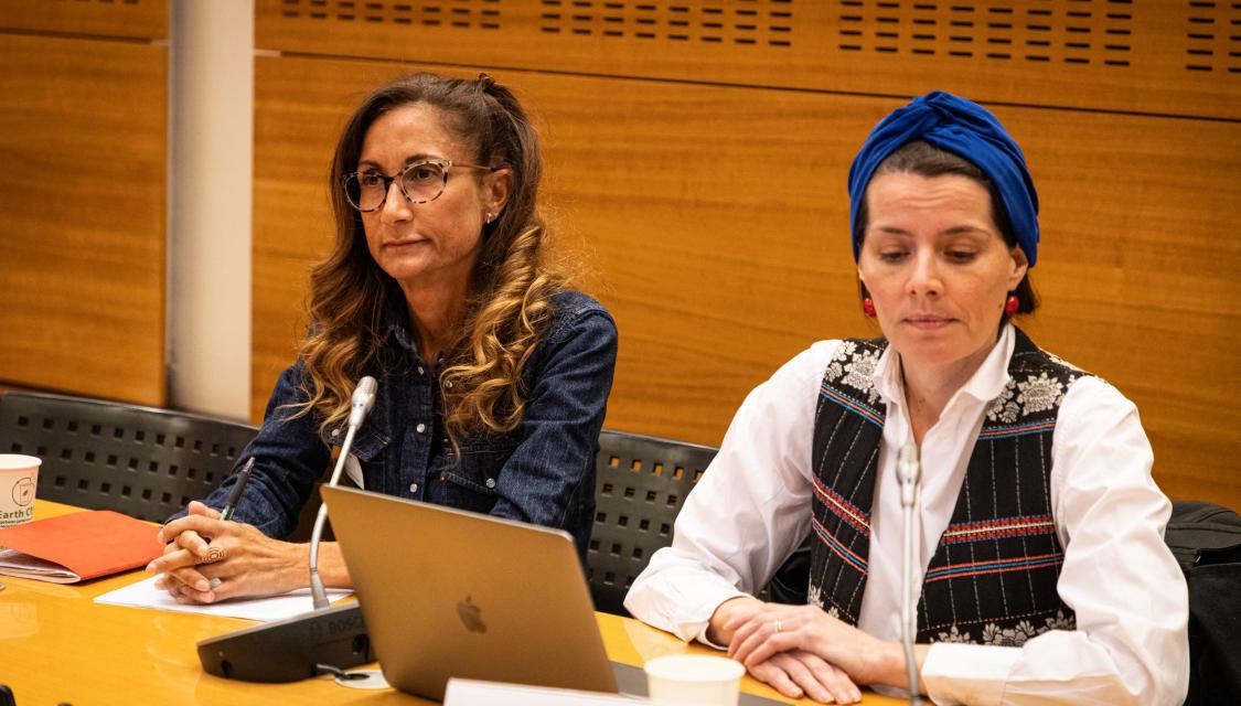 Coline Berry et Mirlo Dulaurier, le 29 avril 2026.