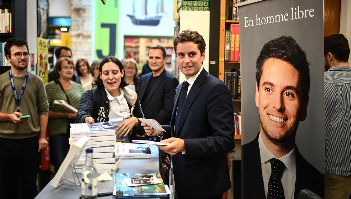 Gabriel Attal (© AFP)