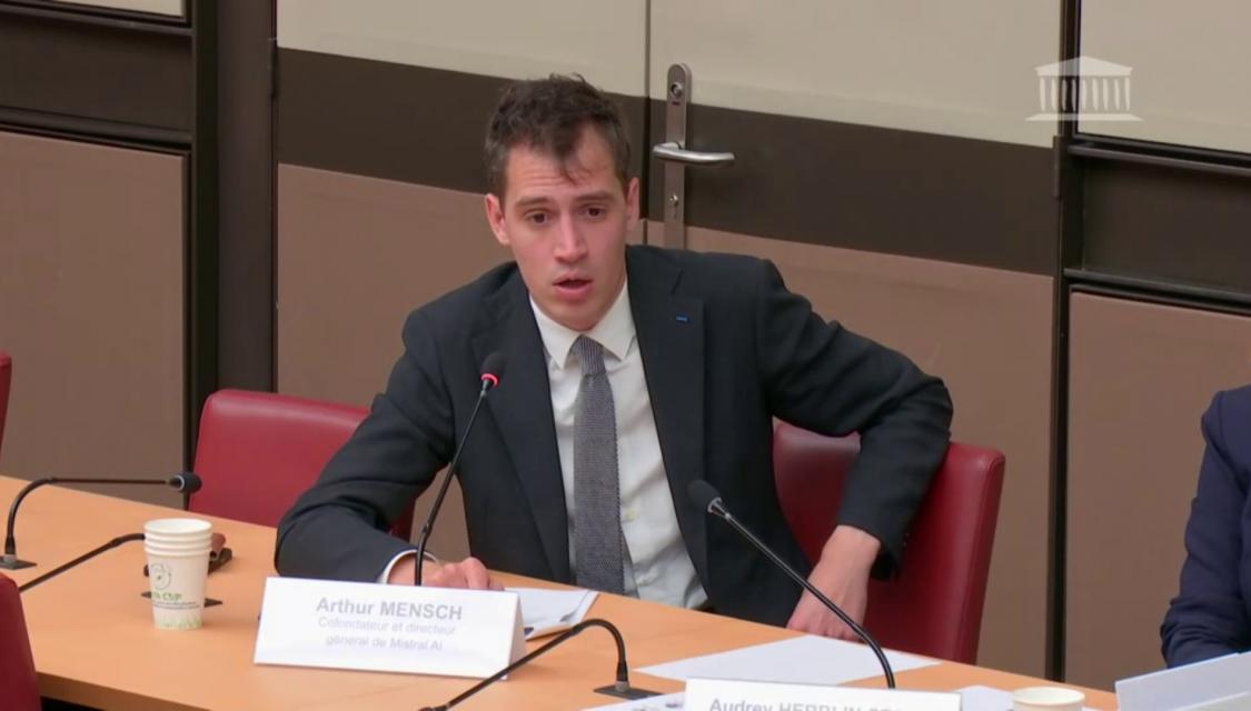 Arthur Mensch, le 12 mai 2026.