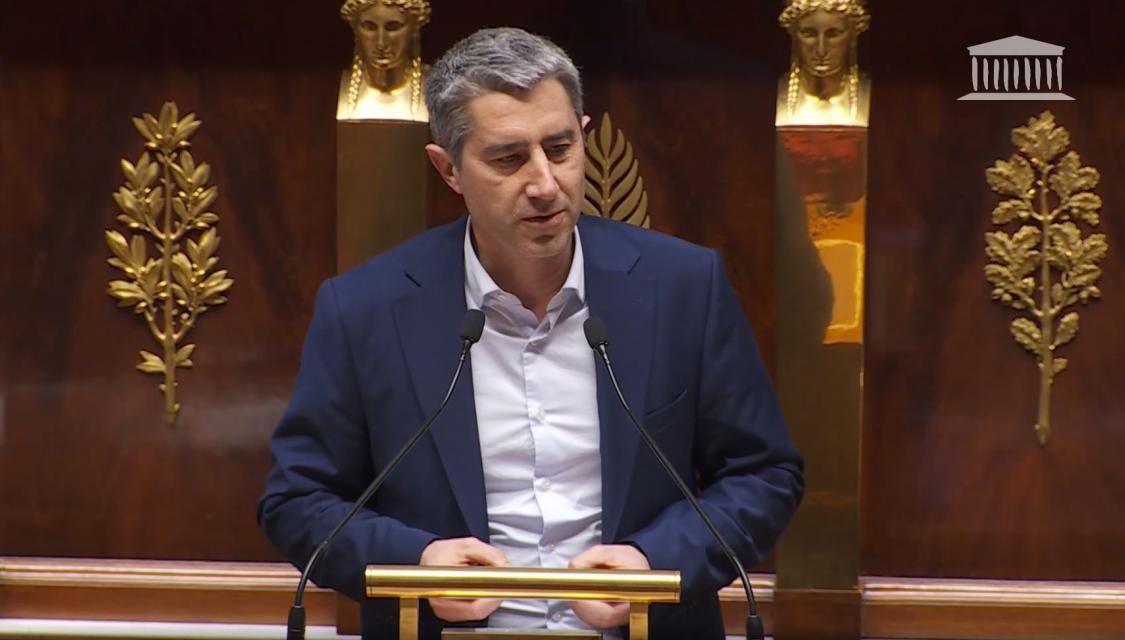 François Ruffin à l'Assemblée nationale