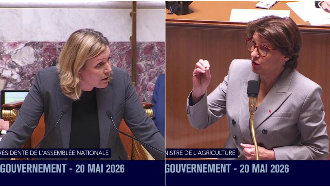 Yaël Braun-Pivet et Annie Genevard