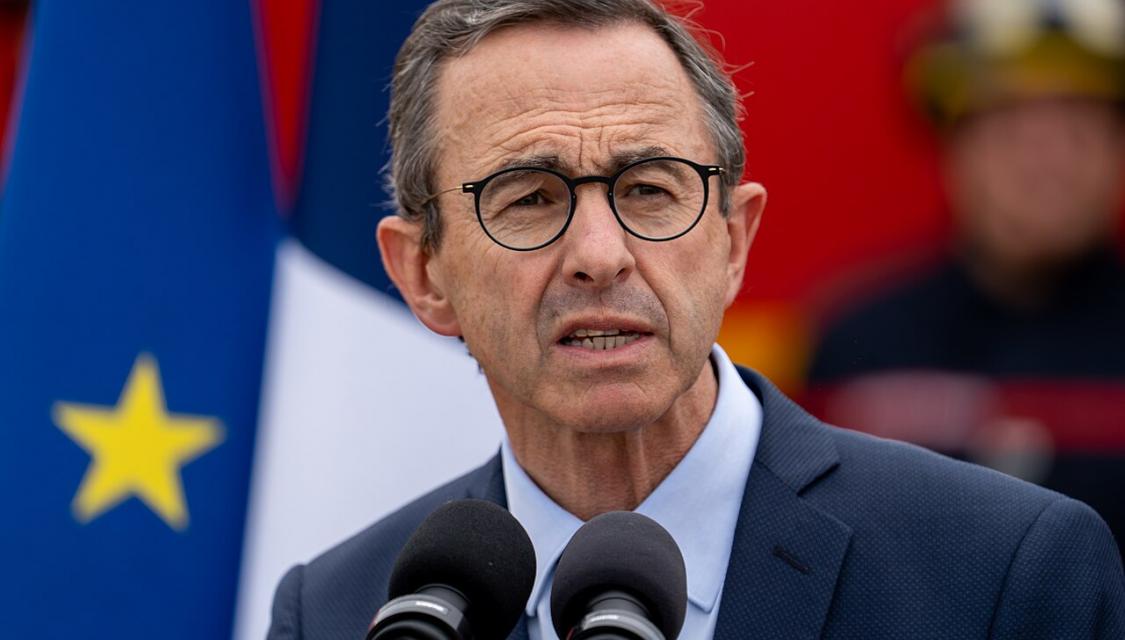 Bruno Retailleau en juin 2025 (© Wikimedia)