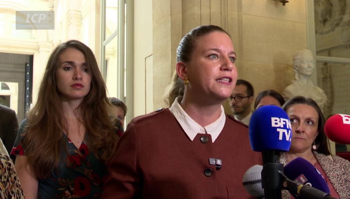Mathilde Panot à l'Assemblée nationale, le 17 juin 2026
