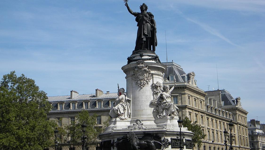 La place de la République à Paris (© LCP)