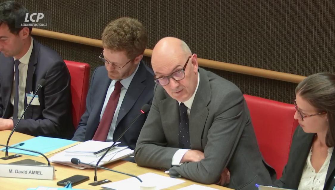 David Amiel et Roland Lescure à l'Assemblée nationale, le 16 juin 2026 (© LCP)