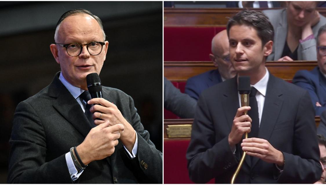 Edouard Philippe et Gabriel Attal
