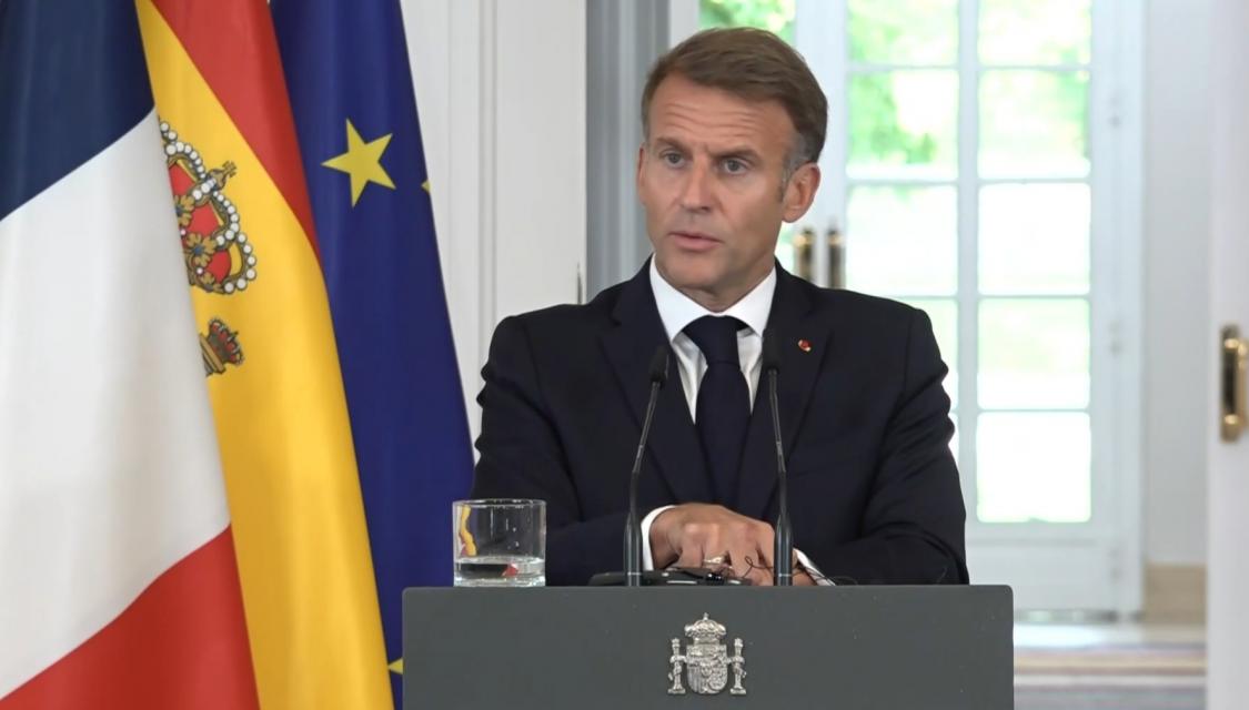 Emmnuel Macron, le 30 septembre 2026