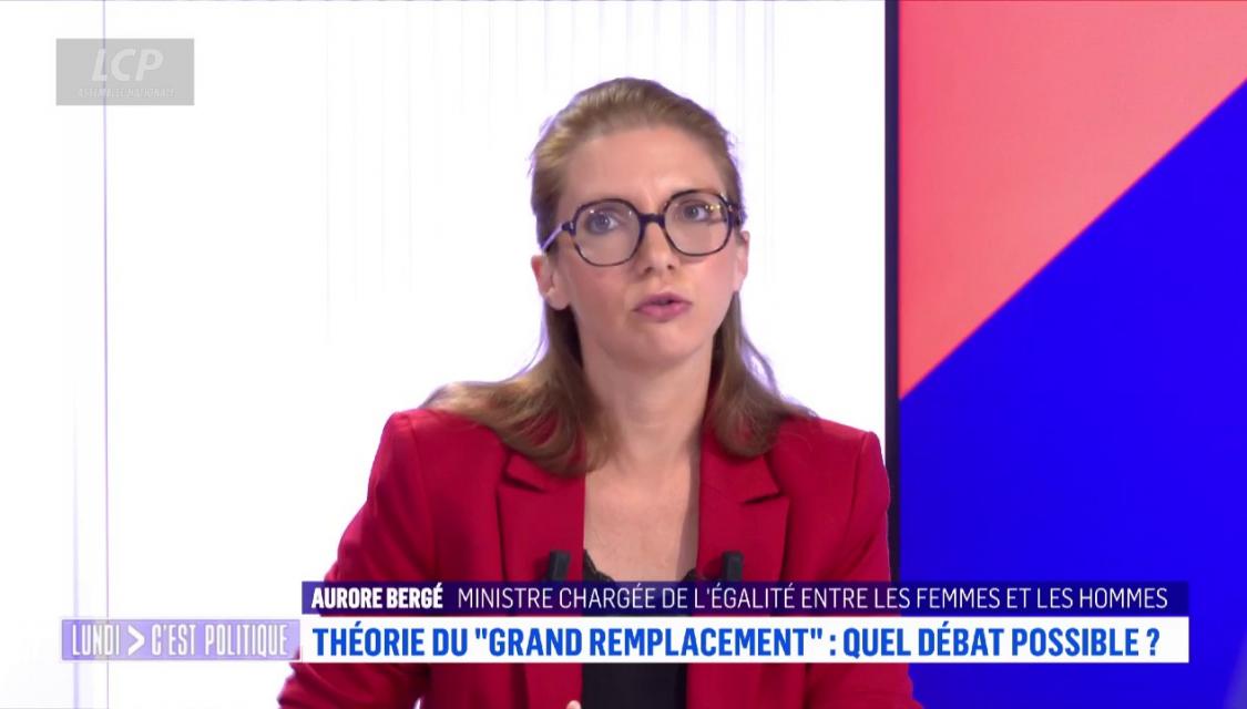 Aurore Bergé, le 14 septembre 2026.