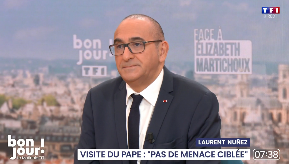 Laurent Nunez le 25 septembre 2026