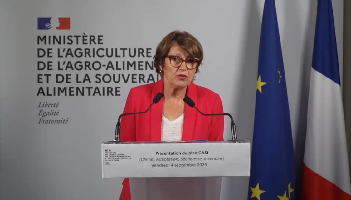 Annie Genevard, le 4 septembre 2026