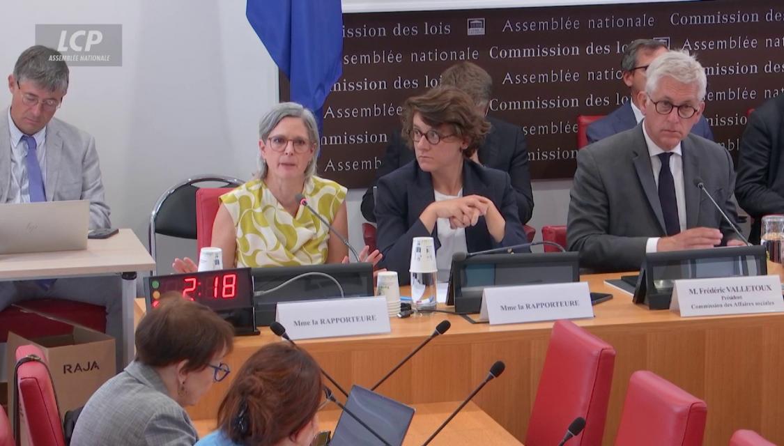 Sandrine Rousseau, le 8 septembre 2026. LCP