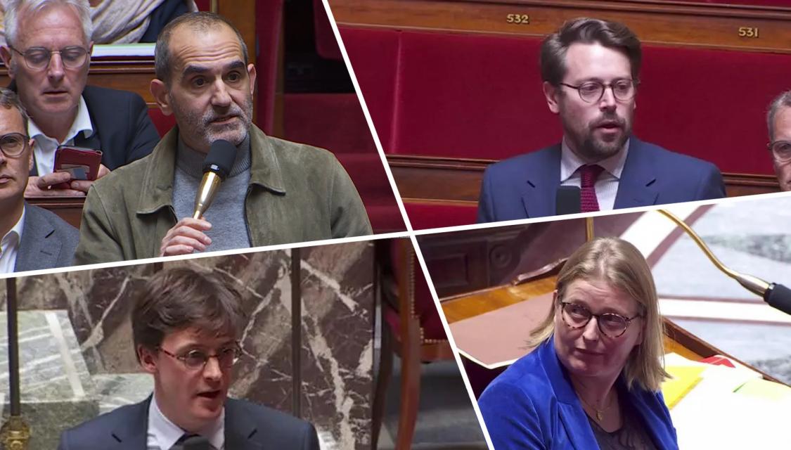 Pouria Amirshahi, Benjamin Lucas, Sacha Houlié, Anne-Laure Blin