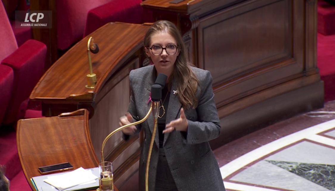 La ministre Aurore Bergé, le 1er octobre 2026.