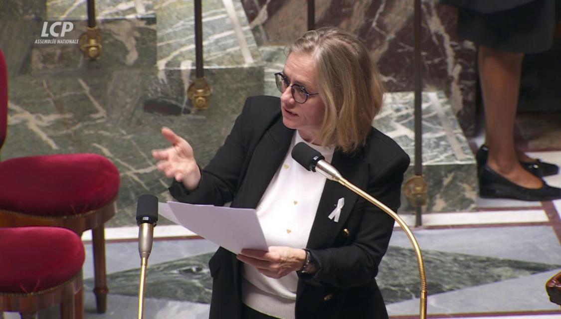 La rapporteure générale, la socialiste Céline Thiébault-Martinez.