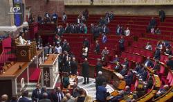 Les députés de l'opposition quittent l'hémicycle avant la fin de la séance, jeudi 24 novembre 2022