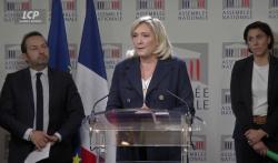 Marine Le Pen présente les propositions de loi retenues pour la niche parlementaire du RN