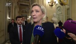 Marine Le Pen (RN) à l'Assemblée nationale, lundi 6 février 2023