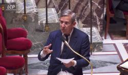 Charles de Courson dans l'hémicycle le 26 octobre 2024