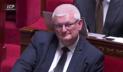 Olivier Falorni dans l'hémicycle, le 19 mai 2025
