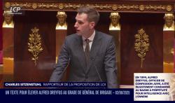 Le député Charles Sitzenstuhl, rapporteur de la proposition de loi.