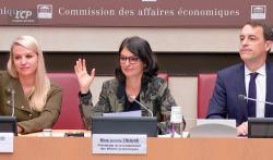 Hélène Laporte et Aurélie Trouvé, le 17 septembre 2025.