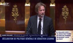 Boris Vallaud, le 14 octobre 2025.