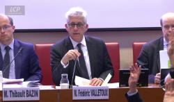 Thibault Bazin et Frédéric Valletoux en commission des affaires sociales, le 29 octobre 2025