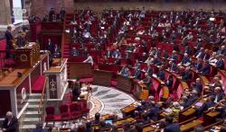 L'hémicycle de l'Assemblée nationale, le 28 octobre 2025.