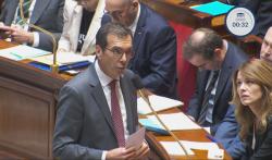 Jean-Pierre Farandou, le 15 octobre 2025. (image LCP) mk