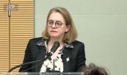 La députée Céline Thiébault-Martinez, le 24 novembre 2025.