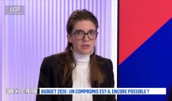 Aurore Bergé, le 1er décembre 2025.