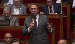 Jérôme Guedj dans l'hémicycle, le 4 décembre 2025