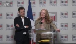 Paul Vannier et Violette Spillebout le 28 janvier 2026