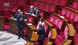 Sébastien Lecornu à l'Assemblée, le 30 janvier 2026